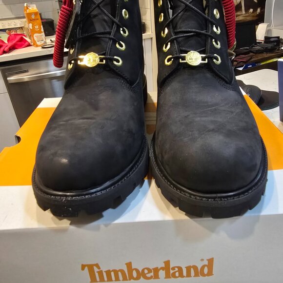 Timberland Premium 6 in Warm Lined Boots Nubuck Fleece Lined 0A42SR 001 MENS 12 - Picture 7 of 16